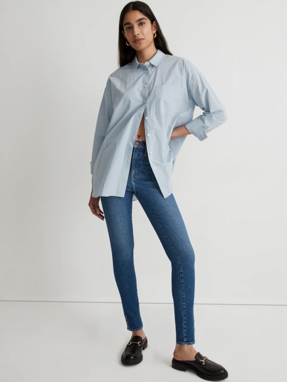 New Madewell 10” High Rise Sninny Jeans Sz 27